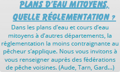Plans d'eau mitoyens